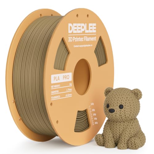 PLA PRO 3D Printer Filament 1KG Dark Beige - color: 1*dark Beige