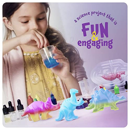 Dino Soap Making Kit For Kids - Dinosaur Science Toys Kits - DIY Craft Kit