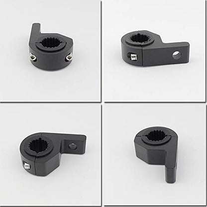 Motorcycle Bull Bar Mounting Bracket 4PCS Horizontal Light Mount Clamp Kit for 0.59" /0.75" /0.87"/0.98"/1.1"/1.25"Tubes fit for LED Driving Lights, Spotlights Fits Truck, ATV, & Motorcycle Crash Bars - size: 4pcs Mini
