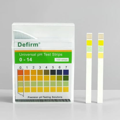 pH Test Strips Paper Universal, pH 1-14, Acid Alkaline Litmus Test Strips Paper, Home Usage Water Swimming Pool Cosmetic Scientific School Lab Student Study pH Test