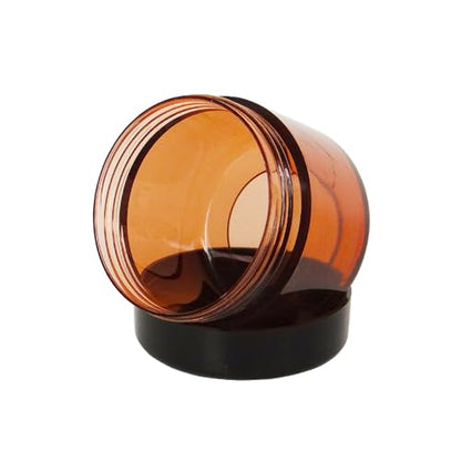 20pcs 20 Gram Jar, BPA Free, 20ml Cosmetic Sample Empty Container - color: 20pack 20ml Brown w/ Black Lid