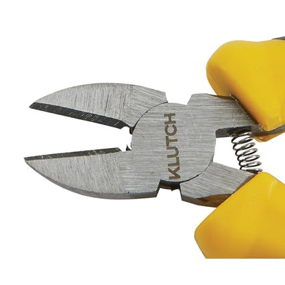 Klutch 4-1/2in. Diagonal Cutters - size: 4-1/2 Inches