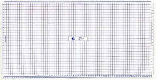 Rhino Grid Sheet for under a Self Healing 4'x8' Cutting Mat (Grid Sheet for under a Mat - NOT to Be Cut On) - color: Grid Sheet for under a mat - NOT to be cut on