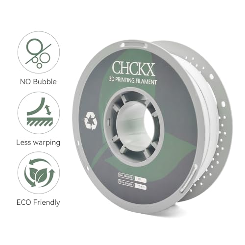 Matte PETG 3D Printer Filament 1.75mm, +/-0.02mm Tolerance, 1kg Spool(2.2lbs), White - color: Matte White, size: PETG