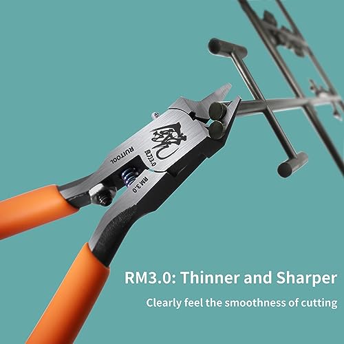 RUITOOL Model Nippers for Advancers, Single Blade Sprue Cutter for Gunpla - color: Orange