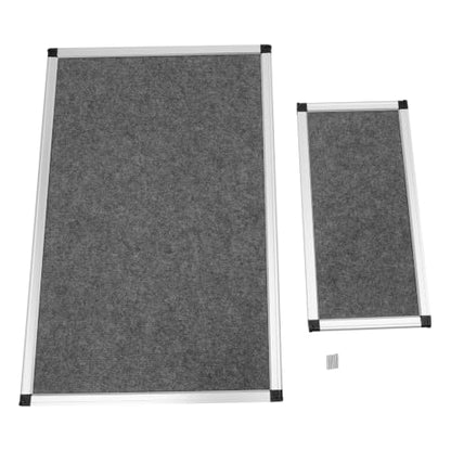DYNAMI 70.9in Large Trifold Poster Board,360‑Degree Rotatable (Gray)