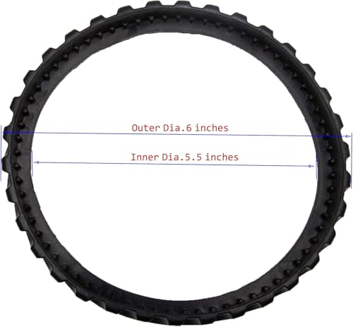 ATIE MX8 Elite/MX6 Elite, MX8/MX6 Pool Cleaner Tune-Up Kit Rebuild Kit with 2 Tire Track R0526100, 2 Engine Bearing R0527000 for Zodiac MX8 MX6 Elite Pool Cleaners - size: 2 Pack with Engine Bearing