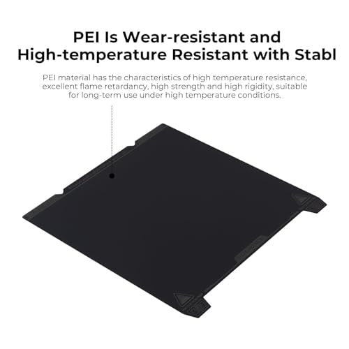 Creality K1 Max Smooth PEI Build Plate 315 * 310mm Without Soft Magnetic Sticker, High-Strength Spring Steel Platform with Smooth PEI Surface for K1 Max, Ender 3 Max Neo, Ender 3 S1 Plus 3D Printers - style: K1 Max PEI Build Plate