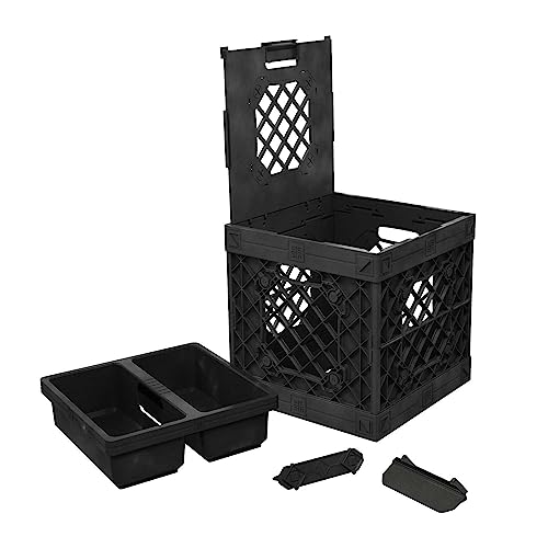 Tradesman Utility Kit (Tradesman Single Black crate - Black tray) - color: Tradesman Single Black crate - Black tray