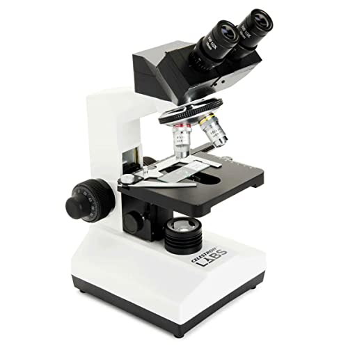 Celestron Labs CB2000CF Compound Binocular Microscope for Lab Study - style: CB2000CF Compound Microscope