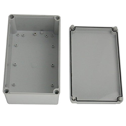 Ogrmar Plastic Dustproof IP65 Junction Box DIY Case Enclosure 10x6x4 - size: 10" x 6" x 4"