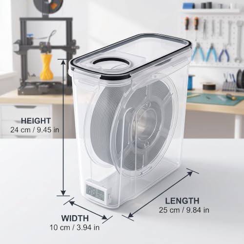 Filament Storage Box 6 Pack, Airtight 3D Printer Filament Container