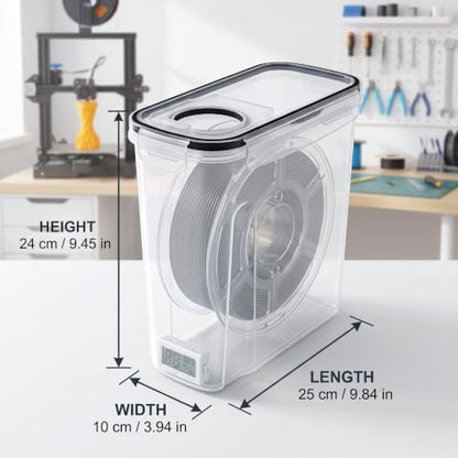 Filament Storage Box 6 Pack, Airtight 3D Printer Filament Container