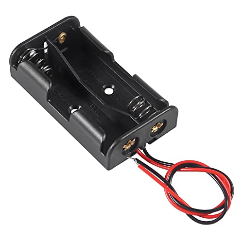 ACEIRMC AA Battery Holder Bundle 1.5V Single AA Battery Holder, 2 X 1.5V 3V AA Battery Holder, 3 X 1.5V 4.5V AA Battery Holder, 4X 1.5V 6V AA Battery Holderwith Leads (10pcs 2 Slot) - color: 10pcs 2 slot
