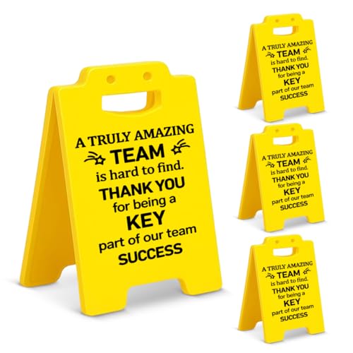 3Pcs Employee Appreciation Gifts Bulk Teamwork Gift Ideas Desk Decor - color: Art-C