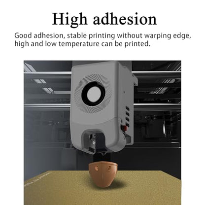 AD5X Double Sided Textured Build Plate with Handle for 5M/5M Pro (Gold) - color: Gold