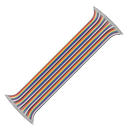 40 Pins XH2.54 Double Head Flat Ribbon Cables, 50cm / 20" - size: XH 2.54 20inch