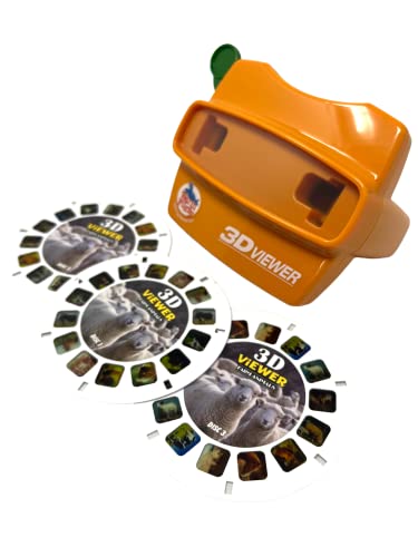 WARM FUZZY Farm 3D Viewfinder | 3 Reels & 21 HD 3D Images - color: Farm