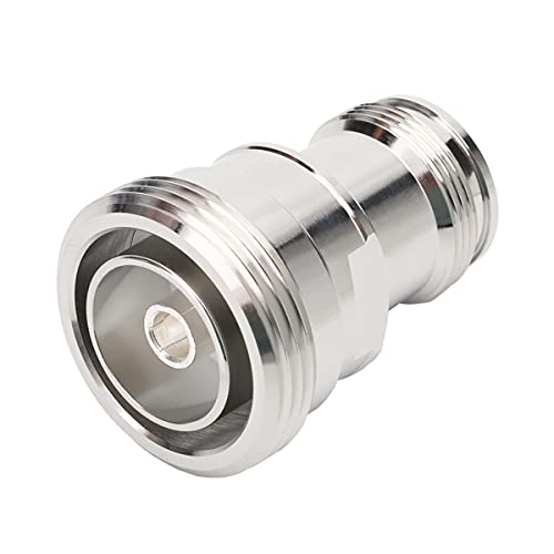 4.3-10 Mini DIN Female to L29 Female Aadpter Low PIM 160dBc 4.3/10 Mini Din to 7/16 Low PIM 160dBc Adaptor - color: 4.3-10 Female to 7/16 Female