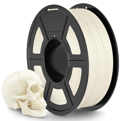 TECBEARS Matte PLA Filament 1.75mm, 1kg Bone White - color: 1kg Bone White
