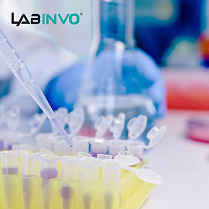 1.5ml Sterile Microcentrifuge Tubes with Safe-Lock Cap, Pack of 500, Max.RCF15000×G Conical Bottom Centrifuge Tubes, PP Material, Molded Graduation 10.6x39.5mm, IN-MT15A - style: 1.5mL,500PCS,Sterile