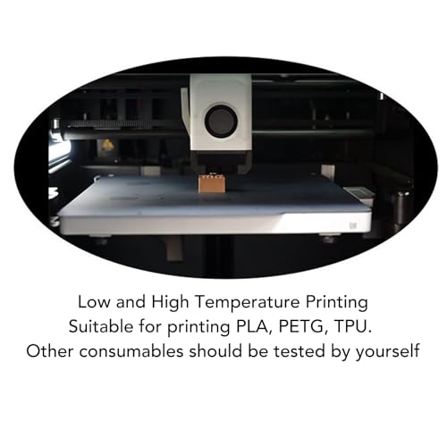 3D Printer Cool Plate 270x293mm Low Temperature Cold Build Plate Double Sided Platform with Microporous Coating, Perfect Fit for K2, Easy Model Removal, Washable