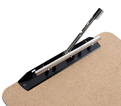 Extra Large Clipboard Set (6pc) - Larger Than a 11x17 Clipboard - Vertical or Landscape - Fits 11 x 17 Tabloid Paper (Board 11.6" x19.5” - 2 Inches Longer Than Legal Size Clipboards)
