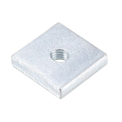 uxcell Square Nuts, M5x18mmx4mm Zinc-Plated Metric Coarse Thread Assortment Kit, 25 Pcs - size: M5x18mmx4mm