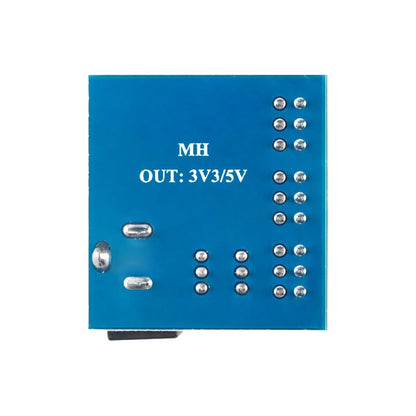 5Pcs DC-DC Power Module 12V to 3.3V 5V Multi Output Buck Converter Board, DC 6V–12V Input, Triple Output 3.3V 5V Power Supply Module