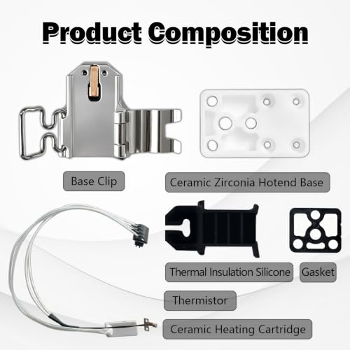 A1 Mini/A1 Hotend Heating Assembly Kit Quick Swap Heat Resistant - size: For A1 Mini/A1