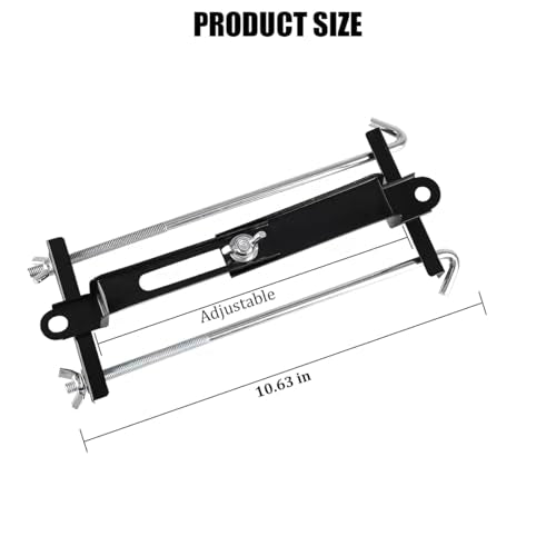 Adjustable Battery Hold-Down Kit with 10.6 Inch J-Bolt - size: 27CM/10.6"
