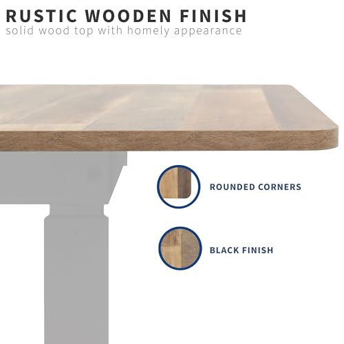 VIVO Reclaimed Wood 71 x 30 in Table Top, DESK-TOP72-30P - color: Reclaimed Wood