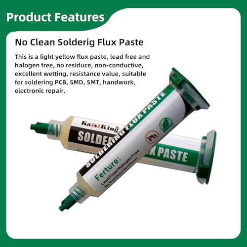 4 Pack Lead-Free Soldering Flux Paste for Electronics Soldering - size: 4PACK Solder Flux