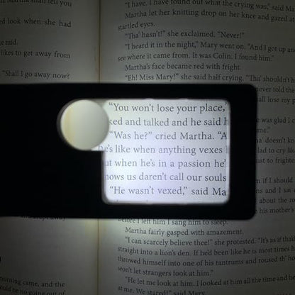 3X & 10X & 55X Jewelers Loupe, Pocket Handheld Magnifying Glass with Light