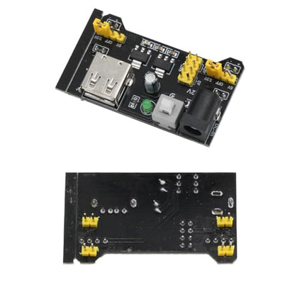 6pcs 3.3V/5V Dual Output Power Module MB-102 Power Supply Board DC Regulated Module for Arduino