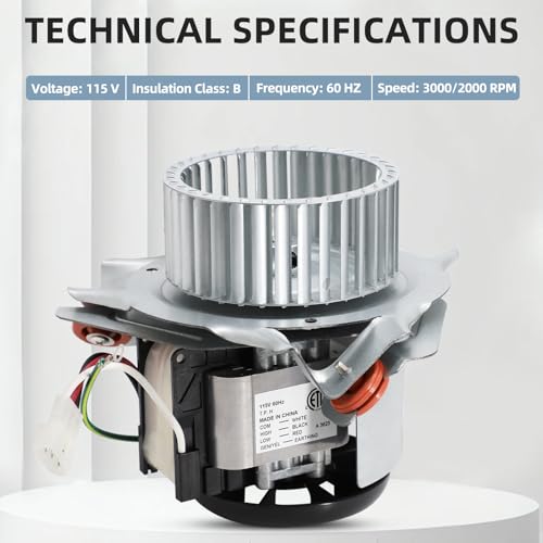 Criditpid J238-150-15217 HC21ZE127 HC21ZE127A Furnace Draft Inducer Motor Replacement for Carrier Bryant Payne Inducer Motor. - size: HC21ZE127A