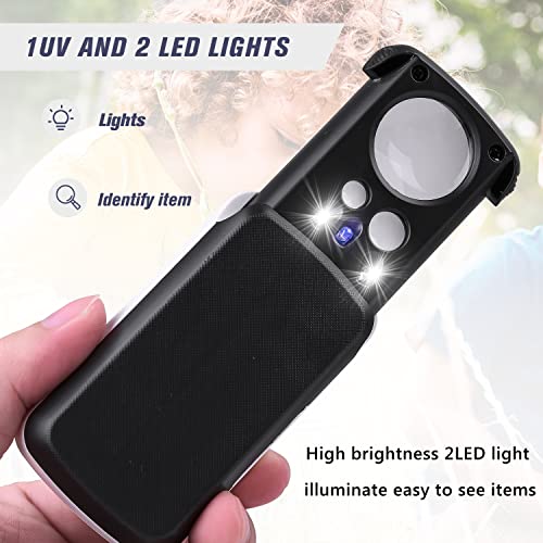 30 60 90X Jewelers Loupe Magnifier Magnifying Glass Coin Jewelry - style: 30X 60X 90X