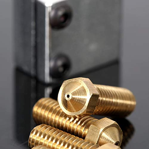 dophee Volcano Nozzle 3D Printer Extruder Print Head and Heater Block Kit