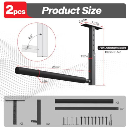 Ceiling Kayak Storage Rack for Garage, Heavy-Duty Overhead Kayak Hanger - size: Single (2pc )
