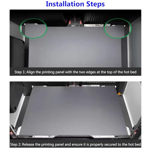 H2C/A2L Cold Build Plate No Heating No Glue PEI Textured Hotbed - color: Black