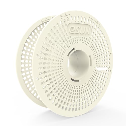 eSUN Upgraded eSpool+ Reusable and Detachable Refilament Reel, ABS Hollow Filament Holder, Easy-to-use Replacement Storage Spool, 1 Pack, 200x 67.2mm