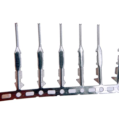 400Pcs 2.54mm Dupont Male Crimp Pin Terminal Kit - size: 400pcs male