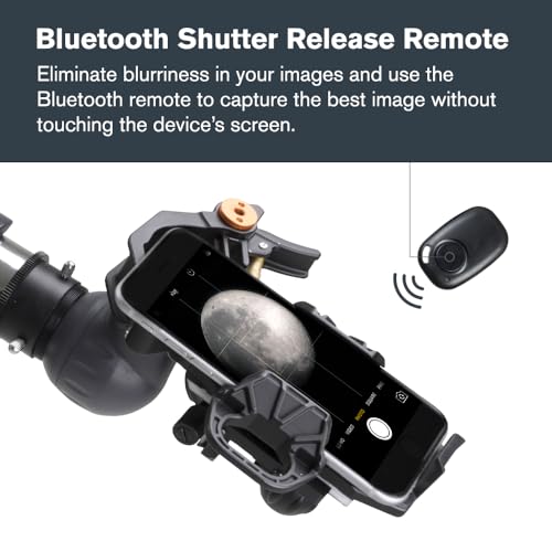Celestron NexYZ DX Smartphone Adapter for Telescope with Bluetooth Remote