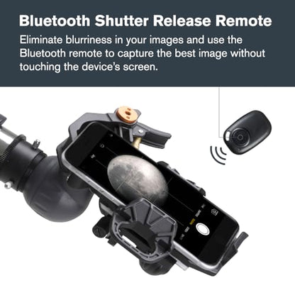 Celestron NexYZ DX Smartphone Adapter for Telescope with Bluetooth Remote