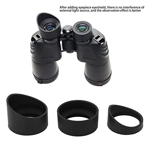 Binocular Eye Cups Replacement,Rubber Eye Cups for Binoculars,Microscope Rubber Eye Binocular Eye Cups for telescopes 3pcs Microscope Eyepiece Eyeshields Soft Rubber Eyepiece Covers for SW SM ZM