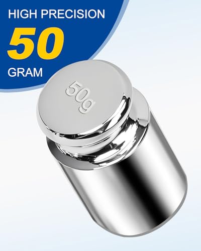 UCEC Calibration Weights for Digital Scale, 50g Gram Weights - size: 50g