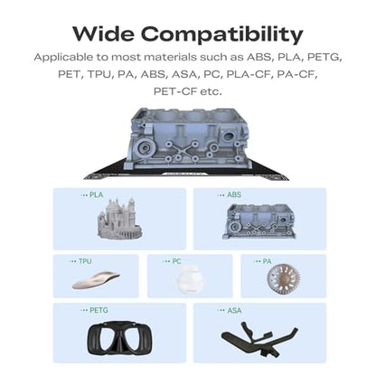 Creality K2 SE 3D Printer Epoxy Resin Build Plate, Excellent Adhesion, High Flatness, High Strength and Wear Resistancet, 3D Printer Accessories - style: K2 SE Epoxy Resin
