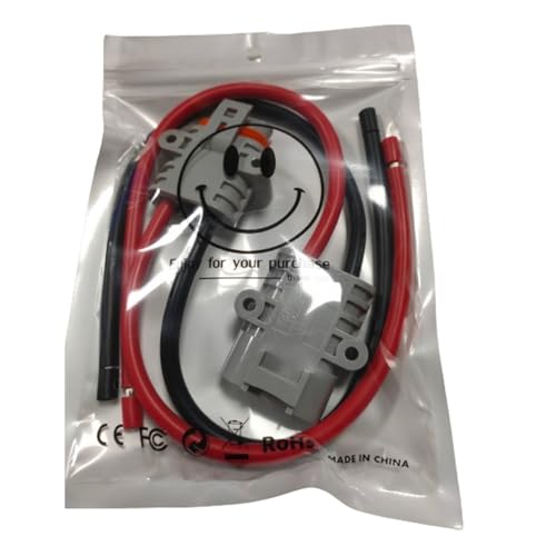 50A Battery Quick Connect Pair,IP68 Waterproof 8AWG Pre-Wired Plugs - size: Anderson 50A Waterproof Connector