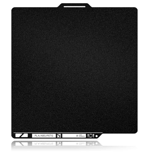New Upgrade 0.77mm Thickness Bambu Cool Plate with QR Code Fits All Filaments for Bambu Lab P2S X2D A1 X1 X1C P1P P1S Build Plate,Scratch Resistant,No Heating Cold Plate 256X256mm ro Bamboo Platform - color: Cool Plate