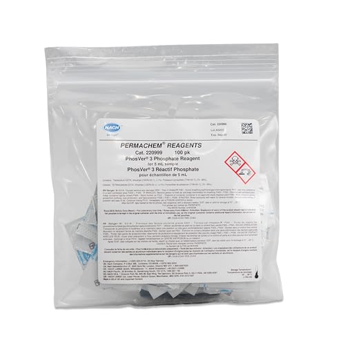 Hach PhosVer® 3 Phosphate Powder Pillows, 5 mL, Pack of 100, 220999